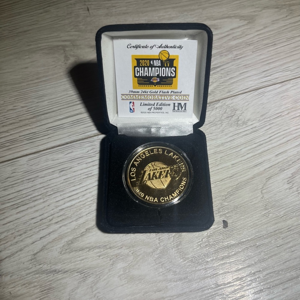 Lakers NBA 2020 Championship Coin